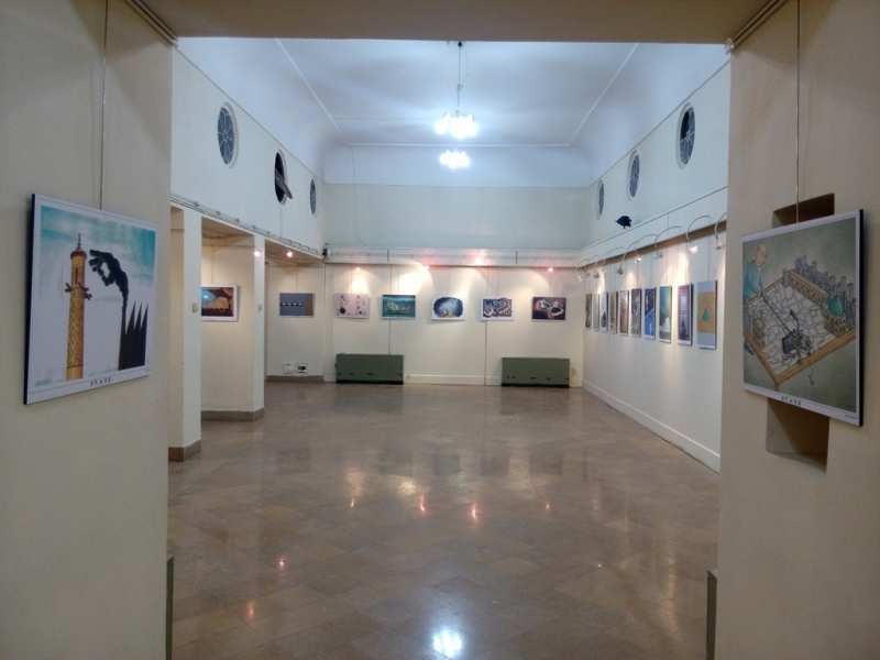 نمایشگاه آثار جشنواره در موزه هنرهای معاصر